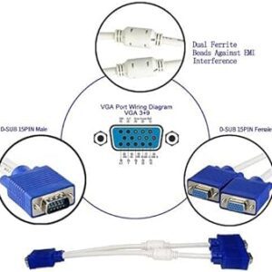 تبدیل 1 به 2 VGA 