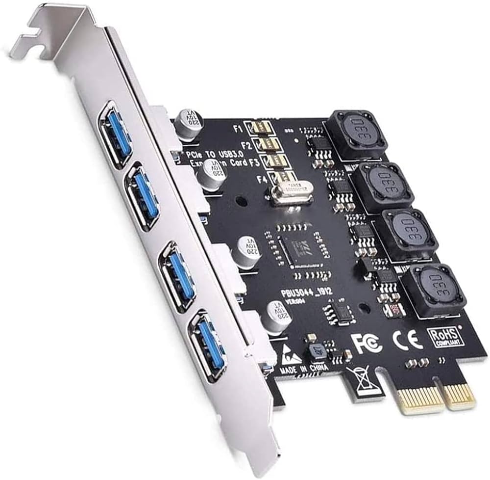 کارت 4 پورت USB 3.0 PCI Express