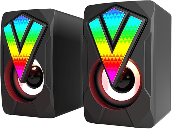 اسپیکر دوتیکه RGB R8مدل SP03